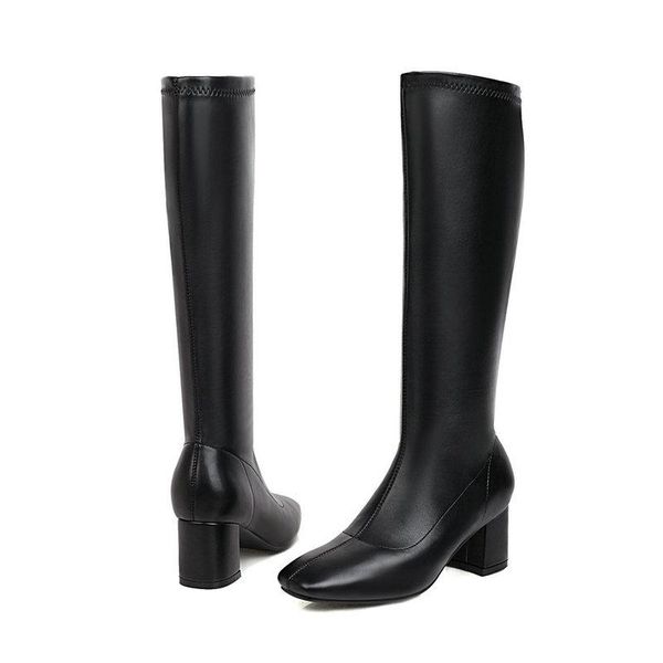 boots fashion women knee high for tow style heels long lady nightclub party shoes large size, Black
boots fashion women knee high for tow style heels long lady nightclub party shoes large size, Black