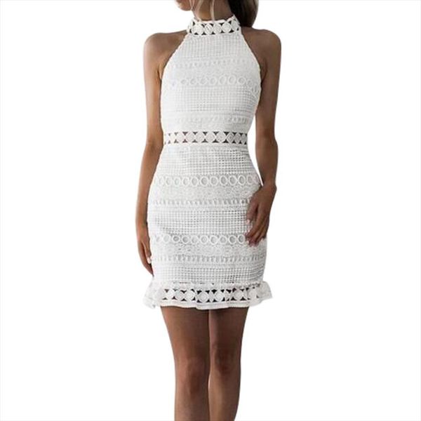 summer lace sleeveless bodycon womens dress cocktail party pencil bandage wrap vestido blanco cortos, Black;gray
summer lace sleeveless bodycon womens dress cocktail party pencil bandage wrap vestido blanco cortos, Black;gray