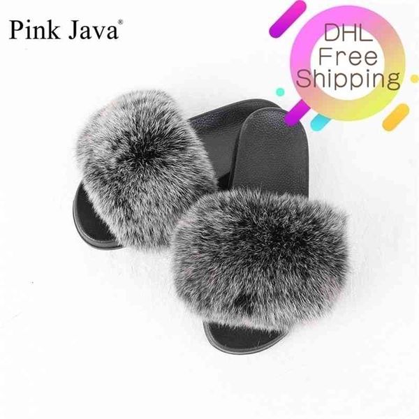 slippers pink java arriva summer women shoes real fur slipper girl luxury indoor slides flats ffy big fox sandals wholesale 210310, Black
slippers pink java arriva summer women shoes real fur slipper girl luxury indoor slides flats ffy big fox sandals wholesale 210310, Black