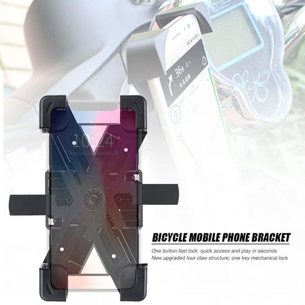 quick lock bicycle handlebar phone mount holder cycling gps mobile navigation bracket black 145x132x70mm cell mounts & holders
quick lock bicycle handlebar phone mount holder cycling gps mobile navigation bracket black 145x132x70mm cell mounts & holders