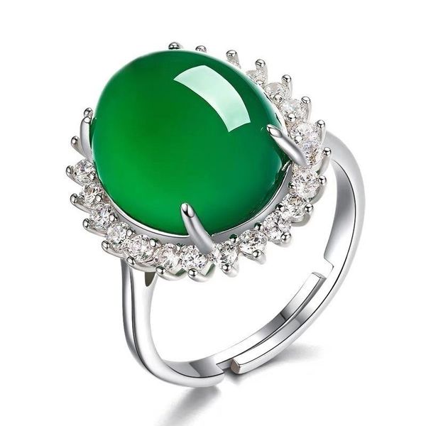 wedding rings 2021 engagement ring female pure green oval stone noble jewelry, Slivery;golden
wedding rings 2021 engagement ring female pure green oval stone noble jewelry, Slivery;golden
