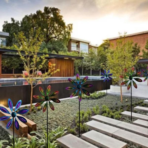 garden decorations ly lawn pinwheels flower shaped wind spinner handmade colourful metal windmill for outdoor 22*9*66cm
garden decorations ly lawn pinwheels flower shaped wind spinner handmade colourful metal windmill for outdoor 22*9*66cm