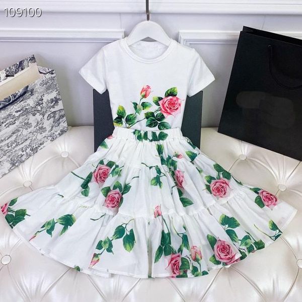 clothing sets kids girls print floral fashion vintage flowers 2 pcs suits children's design clothes, White
clothing sets kids girls print floral fashion vintage flowers 2 pcs suits children's design clothes, White