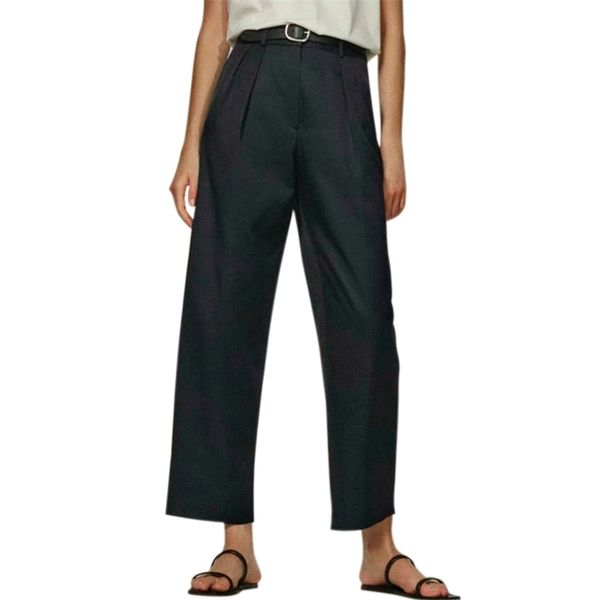 fashion women navy suit trousers pockets office lady business pants pantalon 4c33 210416, Black;white
fashion women navy suit trousers pockets office lady business pants pantalon 4c33 210416, Black;white