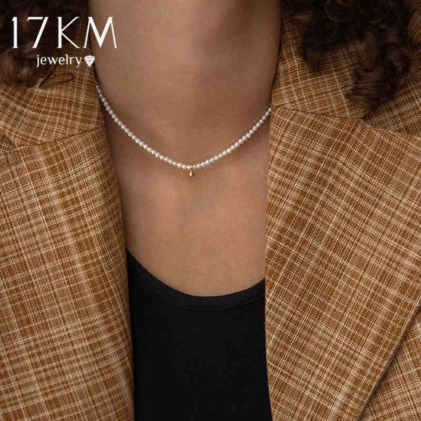 17km fashion bead choker for women elegant simple pearl pendant necklace wedding jewelry 2021, Silver
17km fashion bead choker for women elegant simple pearl pendant necklace wedding jewelry 2021, Silver