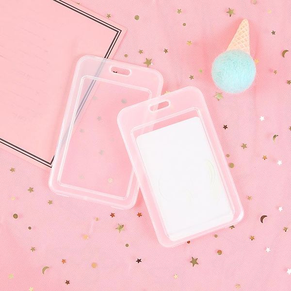 card holders 1pcs waterproof transparent holder plastic id case to protect s protector cardholder, Brown;gray
card holders 1pcs waterproof transparent holder plastic id case to protect s protector cardholder, Brown;gray