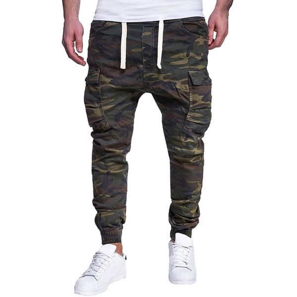 men's pants multi-pocket drawstring overalls fashion mid-waist casual camouflage color outdoor sports, Black
men's pants multi-pocket drawstring overalls fashion mid-waist casual camouflage color outdoor sports, Black