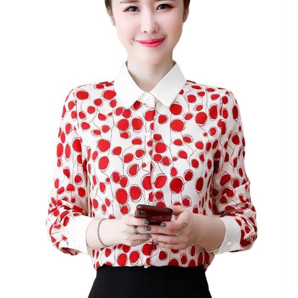 long sleeve fashion print chiffon blouse women shirts korean ol office casual plus size blouses camisas mujer women's &, White
long sleeve fashion print chiffon blouse women shirts korean ol office casual plus size blouses camisas mujer women's &, White