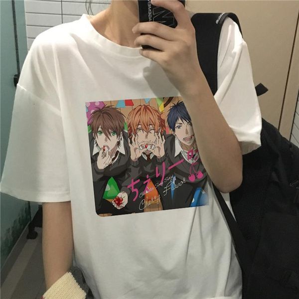 japanese anime yarichin club aesthetics womens t shirts cartoon cute print summer casual female tee harajuku chic fun vintage, White
japanese anime yarichin club aesthetics womens t shirts cartoon cute print summer casual female tee harajuku chic fun vintage, White