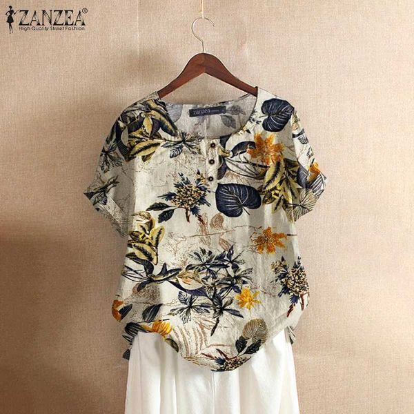 zanzea tunic cotton chemise women summer floral printed short sleeve blouses holiday 2021 causal loose shirt plus size 5xl, White
zanzea tunic cotton chemise women summer floral printed short sleeve blouses holiday 2021 causal loose shirt plus size 5xl, White