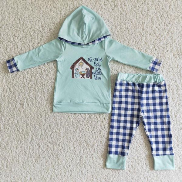 clothing sets rts boys clothes nativity kids children christmas boutique outfits 2pcs hoodie design blue kid, White
clothing sets rts boys clothes nativity kids children christmas boutique outfits 2pcs hoodie design blue kid, White