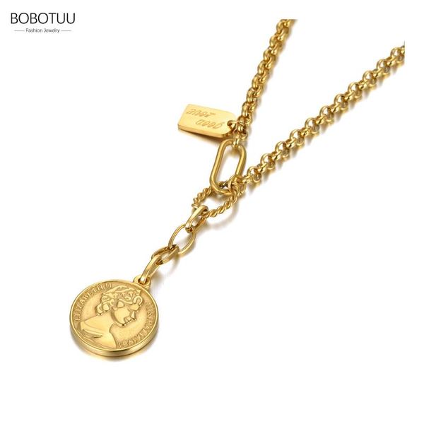 pendant necklaces bobotuu fashion stainless steel choker necklace vintage queen avatar charm chain & link jewelry for women bn20225, Silver
pendant necklaces bobotuu fashion stainless steel choker necklace vintage queen avatar charm chain & link jewelry for women bn20225, Silver