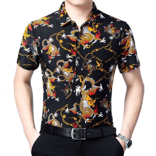 men's casual shirts shirt summer short ice silk cotton middle age loose casual large cardigan half sleeve printed thin wear 5gnn 9ham, White;black
men's casual shirts shirt summer short ice silk cotton middle age loose casual large cardigan half sleeve printed thin wear 5gnn 9ham, White;black