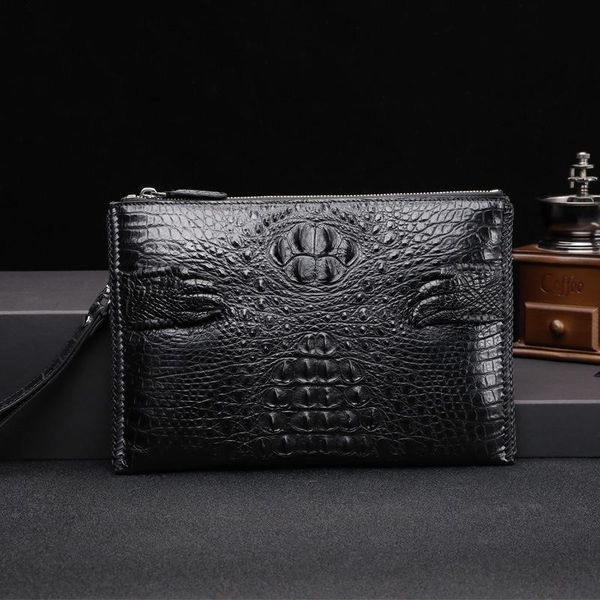 briefcases alligator leather men's envelope bag genuine leisure universal business luxury handbags large capacity briefcase
briefcases alligator leather men's envelope bag genuine leisure universal business luxury handbags large capacity briefcase