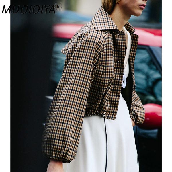 women's jackets designer vintage short jacket coat women spring autumn fall fashion plaid office lady work casual outwear femal, Black;brown
women's jackets designer vintage short jacket coat women spring autumn fall fashion plaid office lady work casual outwear femal, Black;brown