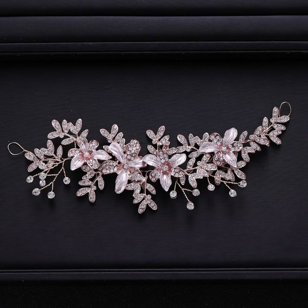 new wedding hair accessories leaf flower rhinestone crystal headband rose gold headdress bride tiara wedding hair accessoriesdio chan contac, White;golden
new wedding hair accessories leaf flower rhinestone crystal headband rose gold headdress bride tiara wedding hair accessoriesdio chan contac, White;golden