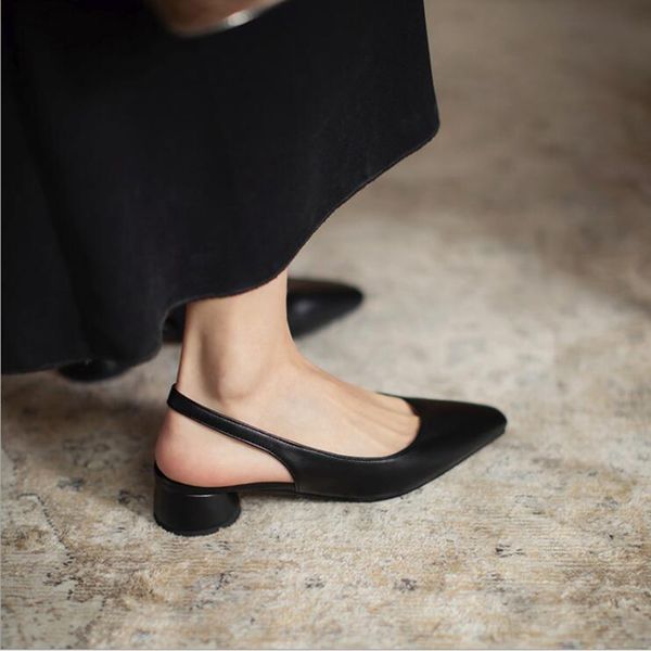 sandals 2021summer fashion square heel back strap women microfiber ladies pumps pointed toe concise female single shoes 26dk, Black
sandals 2021summer fashion square heel back strap women microfiber ladies pumps pointed toe concise female single shoes 26dk, Black