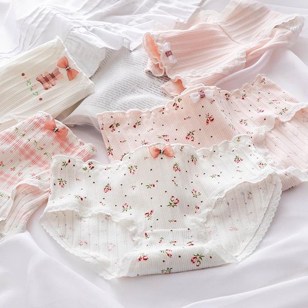 panties 6pcs/set girl's pure cotton underpants small flower cute knot printing four seasons children's ventilation middle waist br, Camo
panties 6pcs/set girl's pure cotton underpants small flower cute knot printing four seasons children's ventilation middle waist br, Camo