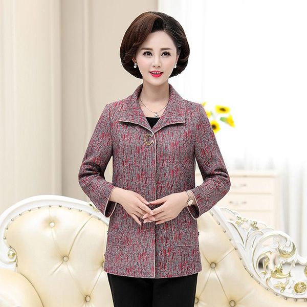 women's jackets spring autumn plus size women jacket coat printing fashion slim long sleeve outwear casual elegant lady overcoat 5xl f, Black;brown
women's jackets spring autumn plus size women jacket coat printing fashion slim long sleeve outwear casual elegant lady overcoat 5xl f, Black;brown