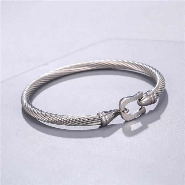 charm bracelets trendy men bracelet punk gold silver color bangles stainless steel simple man bangle accessories goth jewelry men's, Golden;silver
charm bracelets trendy men bracelet punk gold silver color bangles stainless steel simple man bangle accessories goth jewelry men's, Golden;silver