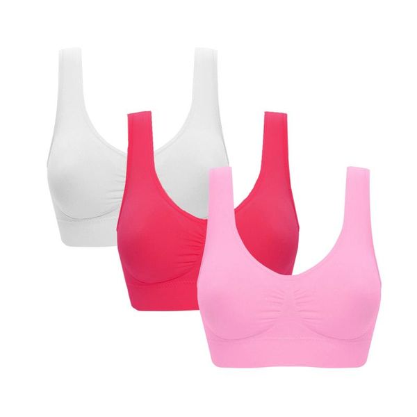 yoga outfit 3pcs double women plus size strapless sports bra bandeau tube removable padded stretchy pushup fitness sujetadores#30
yoga outfit 3pcs double women plus size strapless sports bra bandeau tube removable padded stretchy pushup fitness sujetadores#30