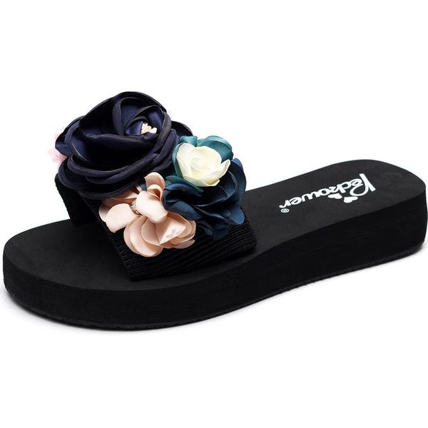 slippers summer slope and herringbone handmade flower cute flip flops women luxury shoes designers, Black
slippers summer slope and herringbone handmade flower cute flip flops women luxury shoes designers, Black
