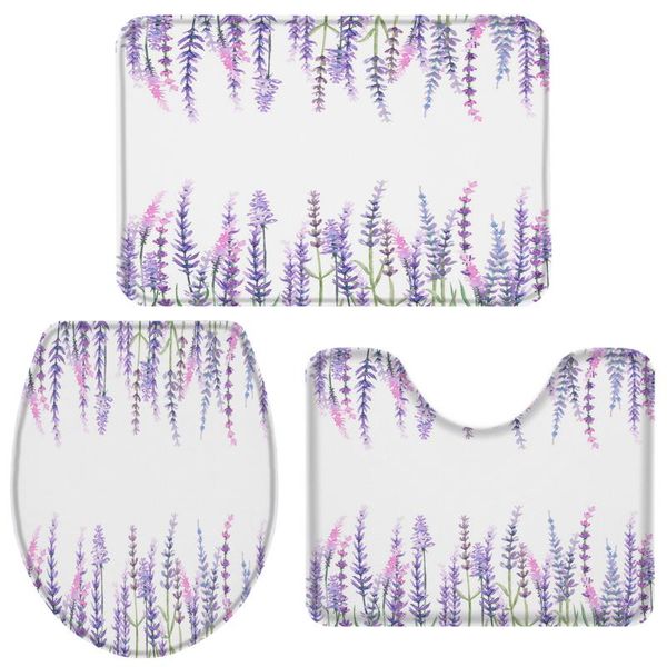 bath accessory set purple lavender flowers leaves bathroom toilet cover mat pedestal rug non-slip accessories doormat
bath accessory set purple lavender flowers leaves bathroom toilet cover mat pedestal rug non-slip accessories doormat