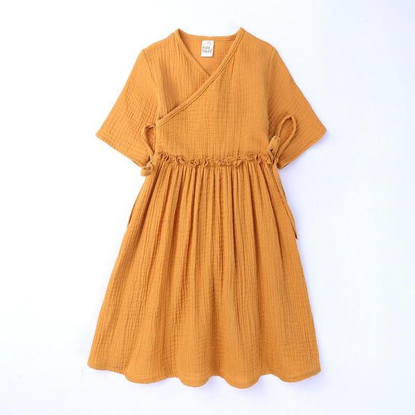 0-4 years summer girl dress 2021 floral cotton solid draped ruched kid children clothing princess dresses girl's, Red;yellow
0-4 years summer girl dress 2021 floral cotton solid draped ruched kid children clothing princess dresses girl's, Red;yellow