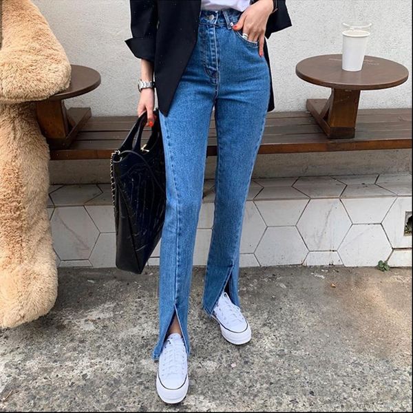 vintage blue split tall waist womens jeans streetwear denim trousers spring summer slim mom female clothes
vintage blue split tall waist womens jeans streetwear denim trousers spring summer slim mom female clothes