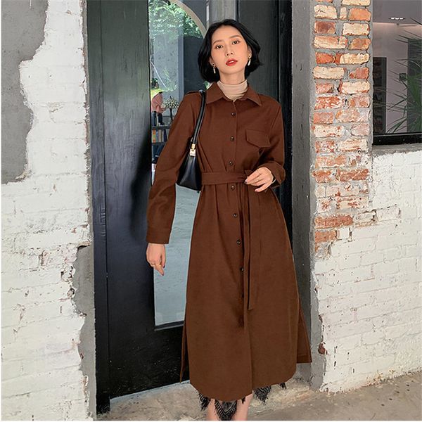 brief office lady loose casual lace-up gentle all-match autumn overcoat fashion elegant windbreaker trench 210421, Tan;black
brief office lady loose casual lace-up gentle all-match autumn overcoat fashion elegant windbreaker trench 210421, Tan;black