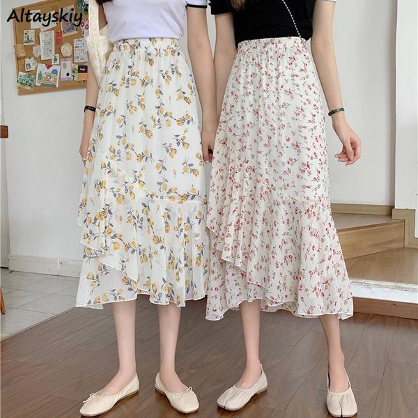 skirts women print holiday summer ulzzang lady ins elegant mid-calf all-match casual tender ruffles design asymmetrical chiffon, Black
skirts women print holiday summer ulzzang lady ins elegant mid-calf all-match casual tender ruffles design asymmetrical chiffon, Black