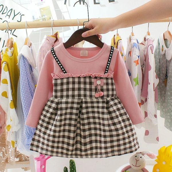 girl's dresses bear leader born girls plaid princess fashion baby party patchwork costume toddler kids flower appliques clothes 0-3y, Red;yellow
girl's dresses bear leader born girls plaid princess fashion baby party patchwork costume toddler kids flower appliques clothes 0-3y, Red;yellow