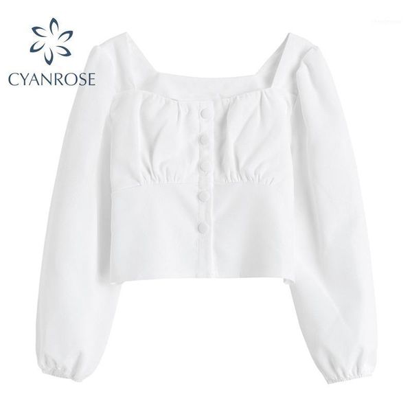 spring korean solid blouse women square collar long sleeve white vintage elegant button crop shirt female blusas women's blouses & shi
spring korean solid blouse women square collar long sleeve white vintage elegant button crop shirt female blusas women's blouses & shi