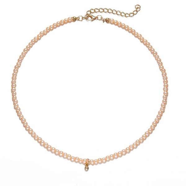 chokers elegant pink black gold pearl choker jewelry rice bead necklaces female vintage chain necklace 2021, Golden;silver
chokers elegant pink black gold pearl choker jewelry rice bead necklaces female vintage chain necklace 2021, Golden;silver
