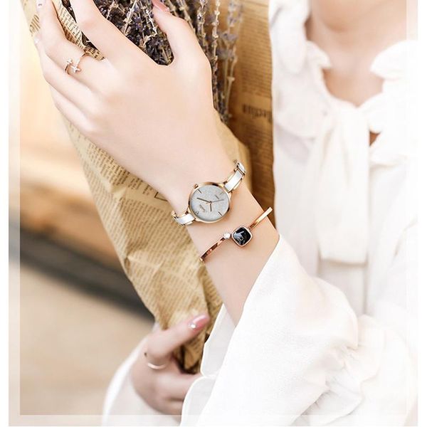 wristwatches sunkta watch women ladies dress quartz wristwatch ceramics waterproof female watches girl clock relogio feminino, Slivery;brown
wristwatches sunkta watch women ladies dress quartz wristwatch ceramics waterproof female watches girl clock relogio feminino, Slivery;brown