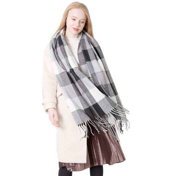 scarves 2021 autumn winter female plaid scarf women fashion wide lattices long shawl wrap blanket warm tippet gift for, Blue;gray
scarves 2021 autumn winter female plaid scarf women fashion wide lattices long shawl wrap blanket warm tippet gift for, Blue;gray