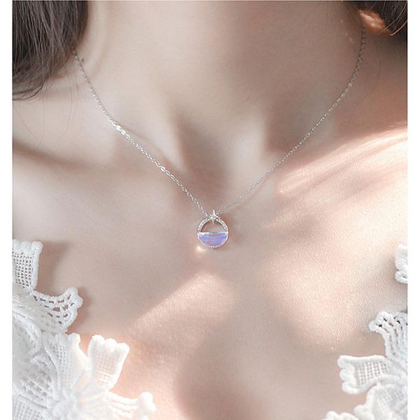 pendant necklaces 2021 style moon spring titanium steel change colour necklace collier femme fashion jewellery party birthday present for he, Silver
pendant necklaces 2021 style moon spring titanium steel change colour necklace collier femme fashion jewellery party birthday present for he, Silver