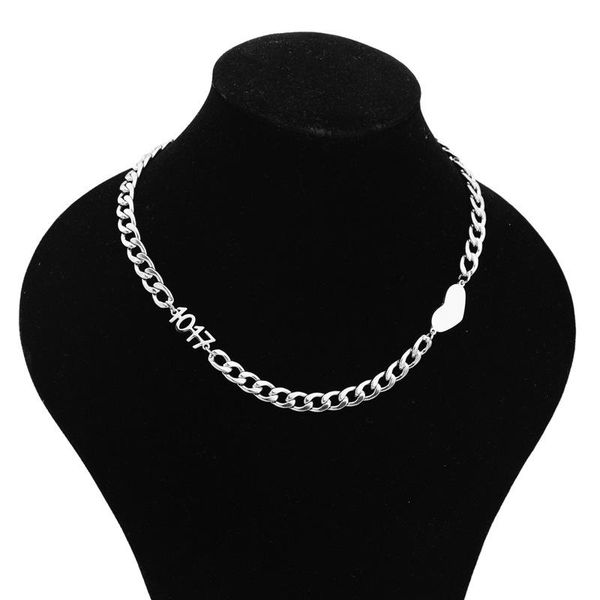 pendant necklaces fashion stainless steel necklace 1017 love stitching clavicle chain all-match jewelry, Silver
pendant necklaces fashion stainless steel necklace 1017 love stitching clavicle chain all-match jewelry, Silver