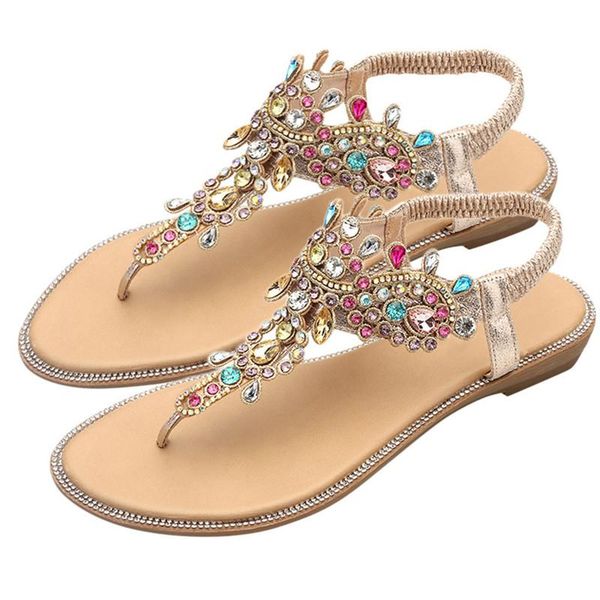 sandals women shose summerwomen ethnic style thick bottom toe bohemian rhinestone beach shoes zapatos de mujer verano 2021 gift, Black
sandals women shose summerwomen ethnic style thick bottom toe bohemian rhinestone beach shoes zapatos de mujer verano 2021 gift, Black