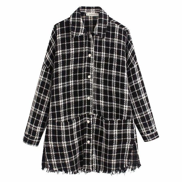 women's jackets woah 2021 bb60-9862 european and american fashion style soft tweed jacket, Black;brown
women's jackets woah 2021 bb60-9862 european and american fashion style soft tweed jacket, Black;brown