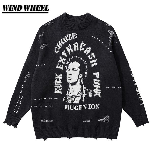 men's sweaters men clothing knitted pullover retro streetwear graphic print harajuku cotton vintage sweater hip hop 2021 autumn winter, White;black
men's sweaters men clothing knitted pullover retro streetwear graphic print harajuku cotton vintage sweater hip hop 2021 autumn winter, White;black