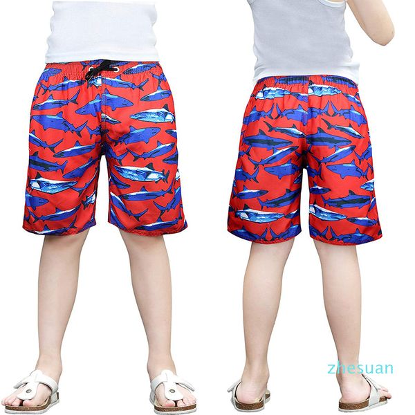 children's swimwear boys kids shark printed swim trunks board shorts with pockets qt6058
children's swimwear boys kids shark printed swim trunks board shorts with pockets qt6058