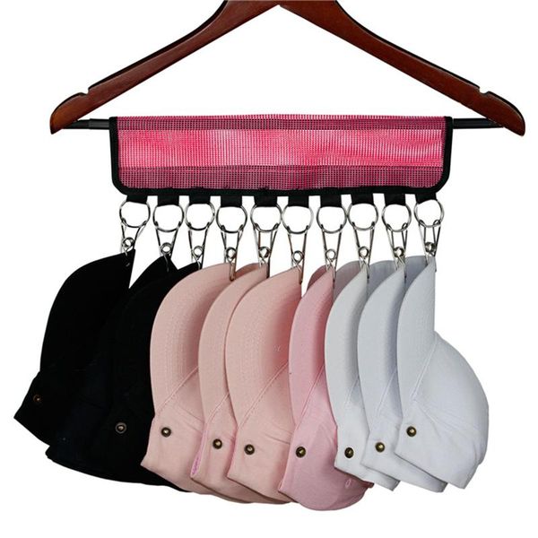hangers & racks hat organizer hanger with 10 clips simple home storage rack for classification clothes drying socks
hangers & racks hat organizer hanger with 10 clips simple home storage rack for classification clothes drying socks