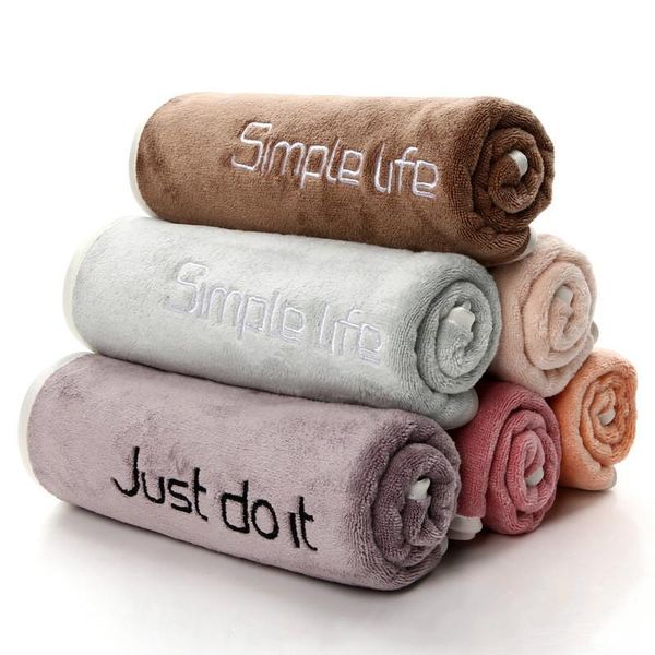 towel fashion embroidered letter thickened microfiber fabric bath hair for soft absorbent household bathroom towels
towel fashion embroidered letter thickened microfiber fabric bath hair for soft absorbent household bathroom towels