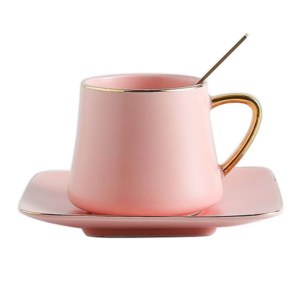cups & saucers porcelain portable teacup and saucer creative pink reusable coffee cup spoon kitchen breakfast canecas supplies bc60bd
cups & saucers porcelain portable teacup and saucer creative pink reusable coffee cup spoon kitchen breakfast canecas supplies bc60bd