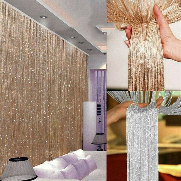 curtain & drapes 1pc hanging beaded string door window curtains tassel shining screen panel for wedding party festival decoration
curtain & drapes 1pc hanging beaded string door window curtains tassel shining screen panel for wedding party festival decoration