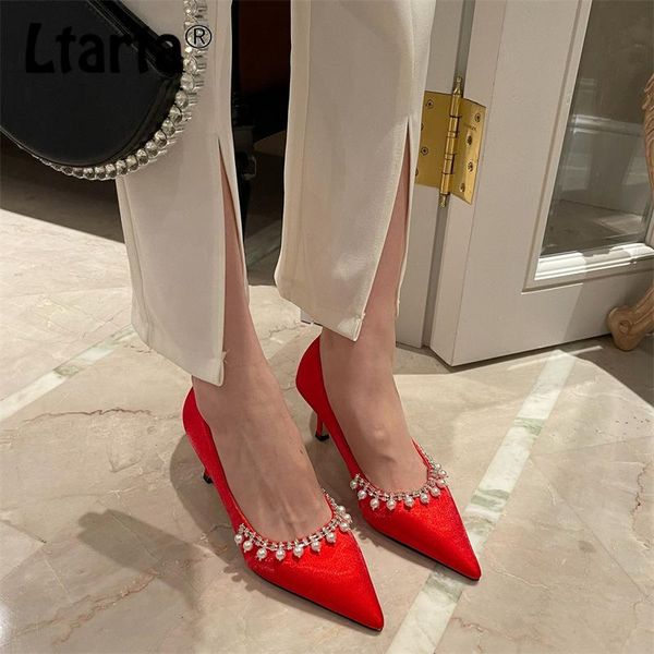 dress shoes ltarta fashion pointed toe women's pearl rhinestone shallow mouth high heels wedding bridesmaid cwf, Black
dress shoes ltarta fashion pointed toe women's pearl rhinestone shallow mouth high heels wedding bridesmaid cwf, Black