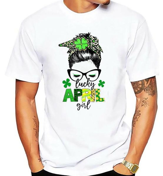 april 2021 lucky april girl t-shirt, White;black
april 2021 lucky april girl t-shirt, White;black