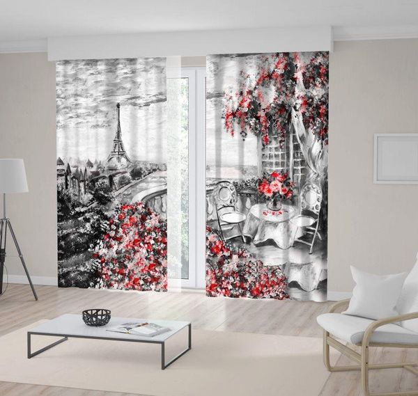 curtain & drapes oil painting balcony with flower summer cafe in paris eiffel tower view black red white
curtain & drapes oil painting balcony with flower summer cafe in paris eiffel tower view black red white