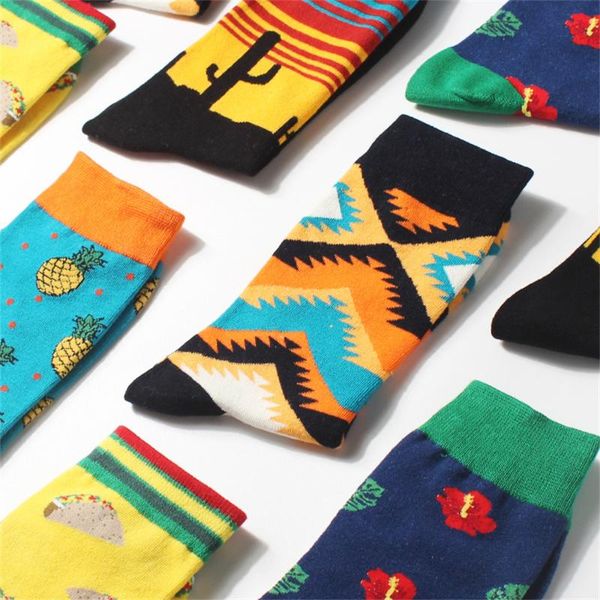 men's socks cotton abstract oil painting personalized cartoon fruit men soft breathable harajuku skateboard for male, Black
men's socks cotton abstract oil painting personalized cartoon fruit men soft breathable harajuku skateboard for male, Black